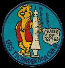 USN USS Ticonderoga CVA-14 Medical Department 1965-1966 Patch CT4