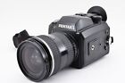 Pentax 645NII 645 N II Film Camera FA 45-85mm Zoom Lense C2024369