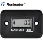 Inductive Tachometer/ Tach Hour Meter RPM Gauge Waterproof For Marine Chainsaw