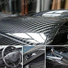 Steering Wheel Car Parts Carbon Fiber Film Trunk Guard Plate Decal Sticker Trim (For: 2009 Toyota Corolla)
