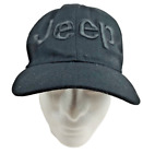 Jeep Hat Men's Black On Black Adjustable Hook & Loop Strap