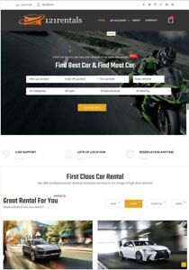 Cars and Vehicle Rental Website - Free Hosting and Complete Setup.