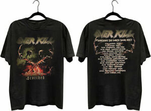 Overkill Scorched Europe Tour 2023 T-Shirt Black 5S5636