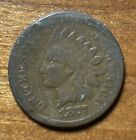 1877 Indian Head Cent Penny US Coins Authentic