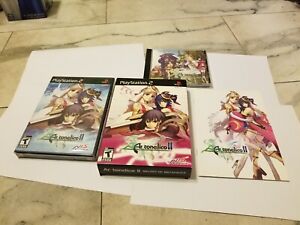 Limited Edition Ar Tonelico II Melody of Metafalica Sony PlayStation 2 PS2 NEW