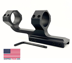 Picatinny Rail Cantilever Scope Mount 30mm One Piece Dual Rings High Profile