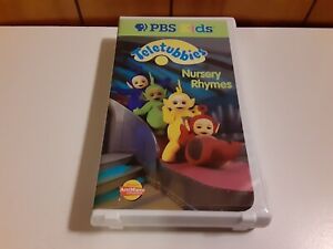 Teletubbies Nursery Rhymes VHS 1998 PBS Clamshell