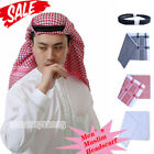 Men's Muslim Islams Hijab Caps Turban Hat Arab Abayas Headscarf Scarf Headwear