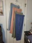 Alfred Dunner Crop Pants Sz 12 Pull On Elastic Lot Of 4