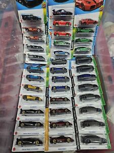 Hot Wheels Mainline Mixed Lot of 37- New, Good Cards