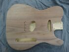 Tele Style Guitar Solid Body - walnut top, poplar back-  unfinished project