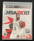 NBA 2K18 Playstation 3 PS3 Complete Case Manual Disc CIB Tested