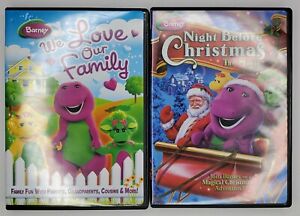 Barney: Night Before Christmas & We Love Our Family Lot DVD