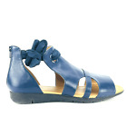 Comfortview Women's Blue Fabric The Annika Shootie Comfort Sneaker - Size 12 WW