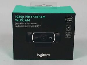 Logitech 1080p 30FPS Pro Stream Webcam 960-001211 / BRAND NEW