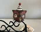 Halloween Fall Johanna Parker Owl Clip On Ornament with Tag Bethany Lowe Retired