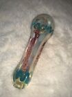 Cool 5” GLASS  PIPE ASSORTED SMOKING TOBACCO Blown Beauty Sits Up Alone Design