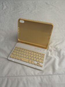Keyboard Case for Apple iPad Mini 6th Gen (Pastel Yellow)