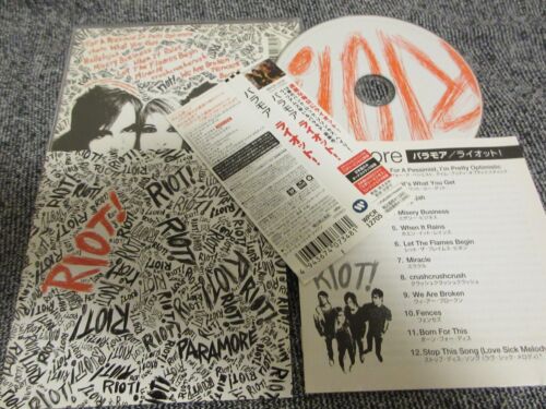 New ListingPARAMORE / riot! / JAPAN LTD CD OBI bonus track