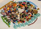 New Listingi19 mixed lot of glass,stone  porcelain bead. will combine to save on shipping