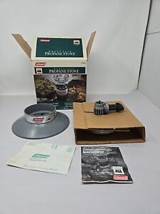 Vintage Coleman Model 5438 Propane Stove Made in USA Camping Ultralight Gear