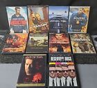 10 DVD LOT OF ACTION MOVIES End Of Days, Reservoir Dogs, XXX, Crank & More