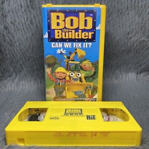 Bob the Builder - Can We Fix It VHS 2001 Lyrick Studios Classic Cartoon Movie