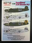 Lifelike Decals 1/72 72-030 Consolidated B-24 Liberator Pt. 3 (Canadian Seller)