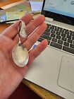 Manchester Sterling Silver Baby Spoon Bent Handle Original 3