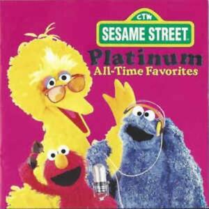 Sesame Street: Platinum All-Time Favorites MUSIC AUDIO CD tv show kids songs!