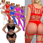 Sexy Lingerie Fishnet Body stockings Dress Underwear Babydoll Sleepwear Bodysuit
