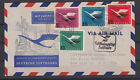 Federal Mi No. 205 - 208 206I Airmail Voucher Special Postmark First Flight To