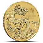 2024 1/10 oz Australian Gold Lunar Dragon Coin (BU)