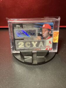 New Listing2007 Topps Sterling Bob Gibson Auto Relic /10 2CYA