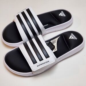 Adidas Mens Supperstar Slide Sandal White - AC8702 size 7 or 10