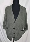 American Eagle Woman's Green Button-up Cardigan - Lightly Worn Size S