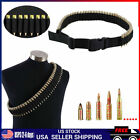 25 Round Shotgun Sling Bandolier Ammo Waist Belt with Shell Holder for 12GA 20GA