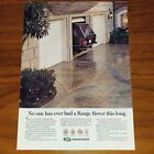 RANGE ROVER COUNTY LWB 1993 PRINT AD MAGAZINE ADVERTISEMENT LAND ROVER THIS LONG