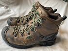 Keen utility Brown Leather Work Boots Keen Dry Mens Size 10.5EE M