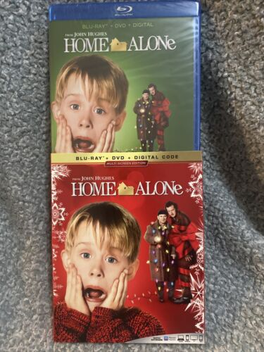 Home Alone (Blu-ray + DVD + Digital, 1990) New Sealed
