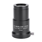 Astronomy Telescope Eyepiece 3X 1.25 Barlow Lens For Eyepiece Full-coated BEA