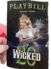 DAMAGED Glinda 20th Anniversary Performance Playbill Broadway Wicked Limited