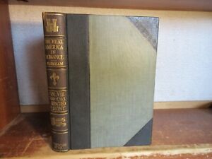 New ListingOld AMERICAN AGE OF BRITISH TRIUMPH Leather Book COLONIES SETTLERS INDIANS WAR +