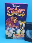 Disneys Sing Along Songs - Beauty and the Beast: Be Our Guest (VHS, 1992) Vol 10