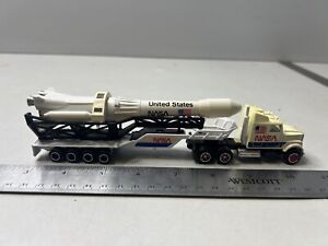 Majorette NASA Semi Tractor -Trailer  With Rocket  1/87 Scale