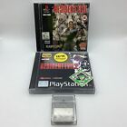 Sony PlayStation 2 Resident Evil 1 & 2 Video Games & PS1 Memory Card (P2) W#622