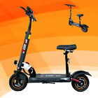 Folding Electric Scooter for Adults 800W Motor 28Mph Off-Road Tires with SeatfnV
