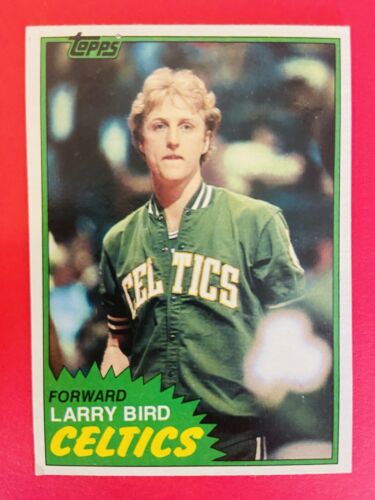 1981-82 Topps - #4 Larry Bird in Excellent Condition