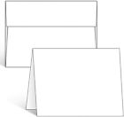 Blank White Cards and Envelopes 100 Pack Ohuhu 5x7
