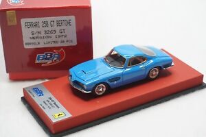 1/43 BBR FERRARI 250 GT BERTONE S/N 3269 GT BLUE RED LEATHER LE 20 N MR